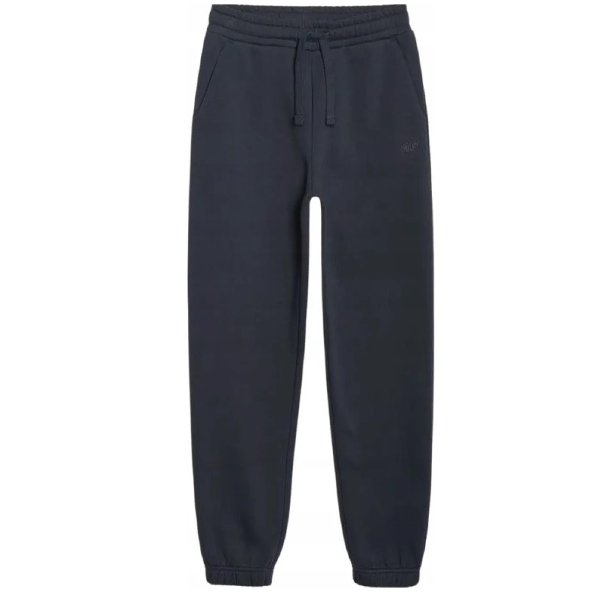 Chlapčenské zateplené tepláky 4F JUNIOR TROUSERS CAS M1510-4FJWMM00TTROM1510-31S-NAVY · záber 3