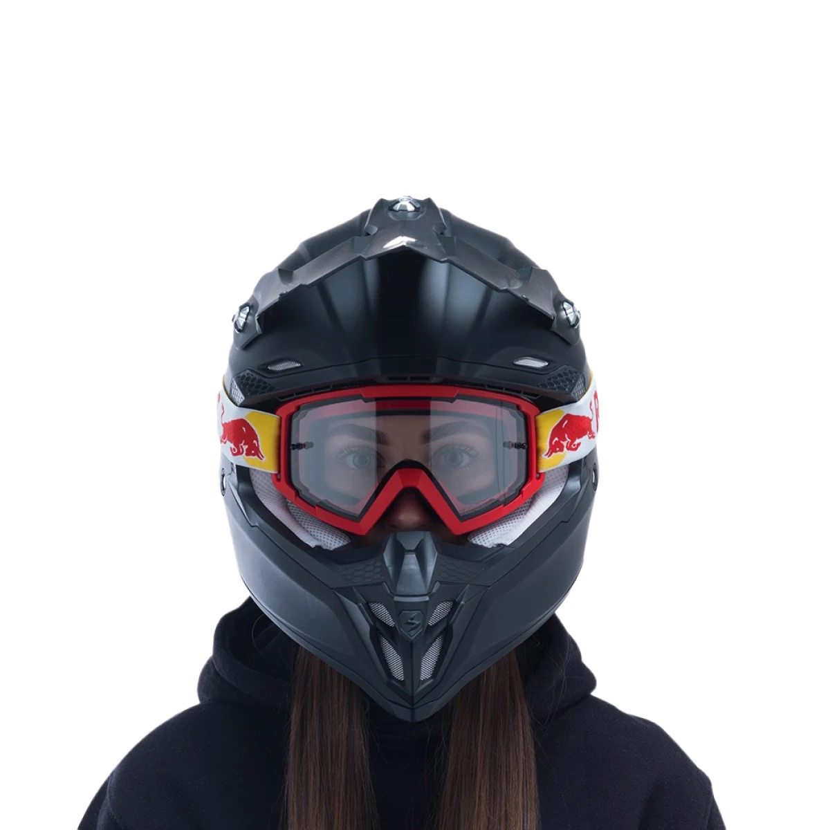 RedBull Spect Spect Whip, červené, plexi čiré · záber 4