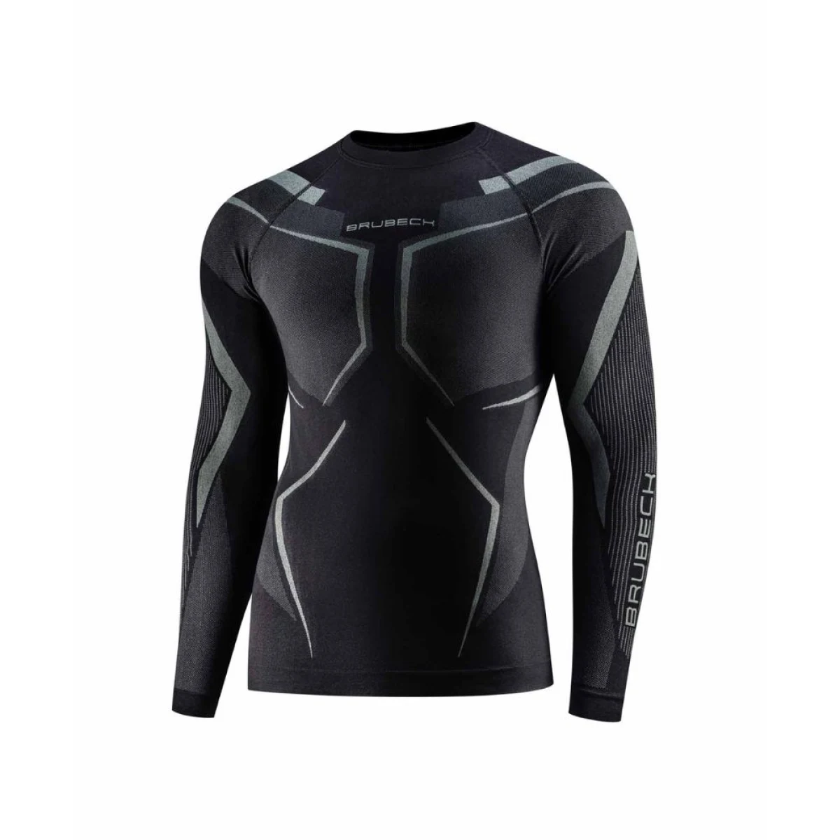 Brubeck Dry s dlouhým rukávem LS1743M Black/Graphite - M - Veľkosť: M · záber 3