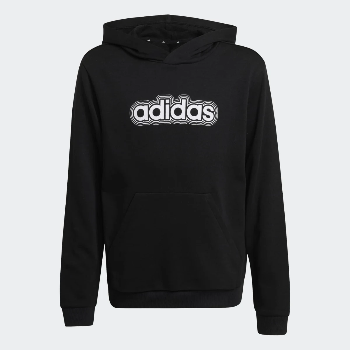 ADIDAS ADIDAS SMU detská mikina s kapucňou unisex čierna 9-10 r (140 cm) · záber 1