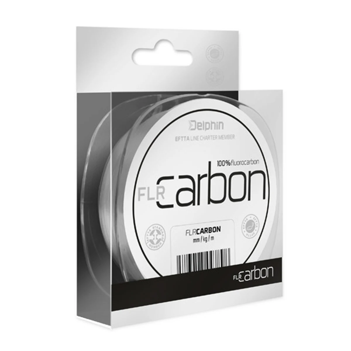 fluorokarbón DELPHIN FLR Carbon priemer 0,125mm/ 2,80lb, balenie 50m · záber 1