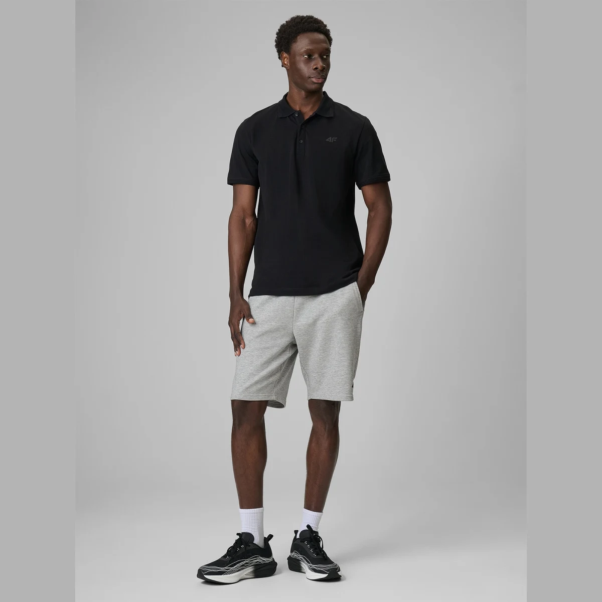 Pánské polo tričko regular - černá · záber 2