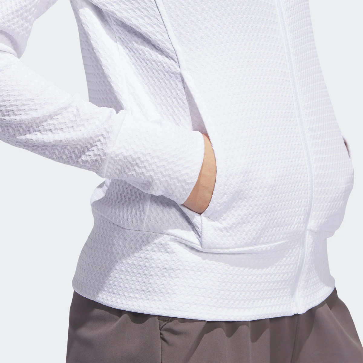 ADIDAS ADIDAS dámska golfová bunda biela L · záber 2