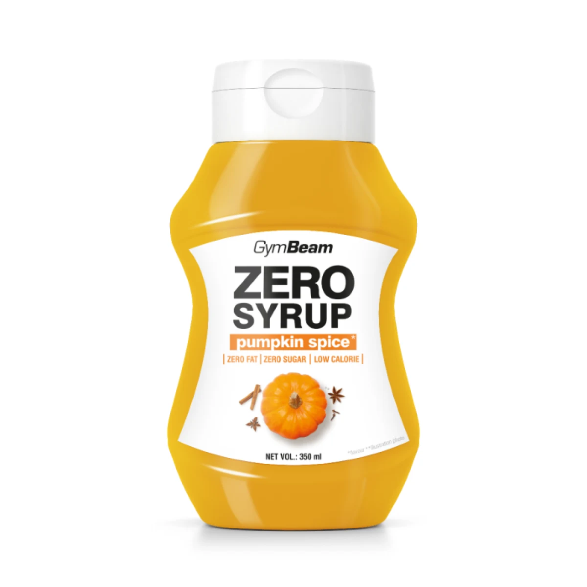 GymBeam ZERO SIRUP pumpkin spice · záber 1