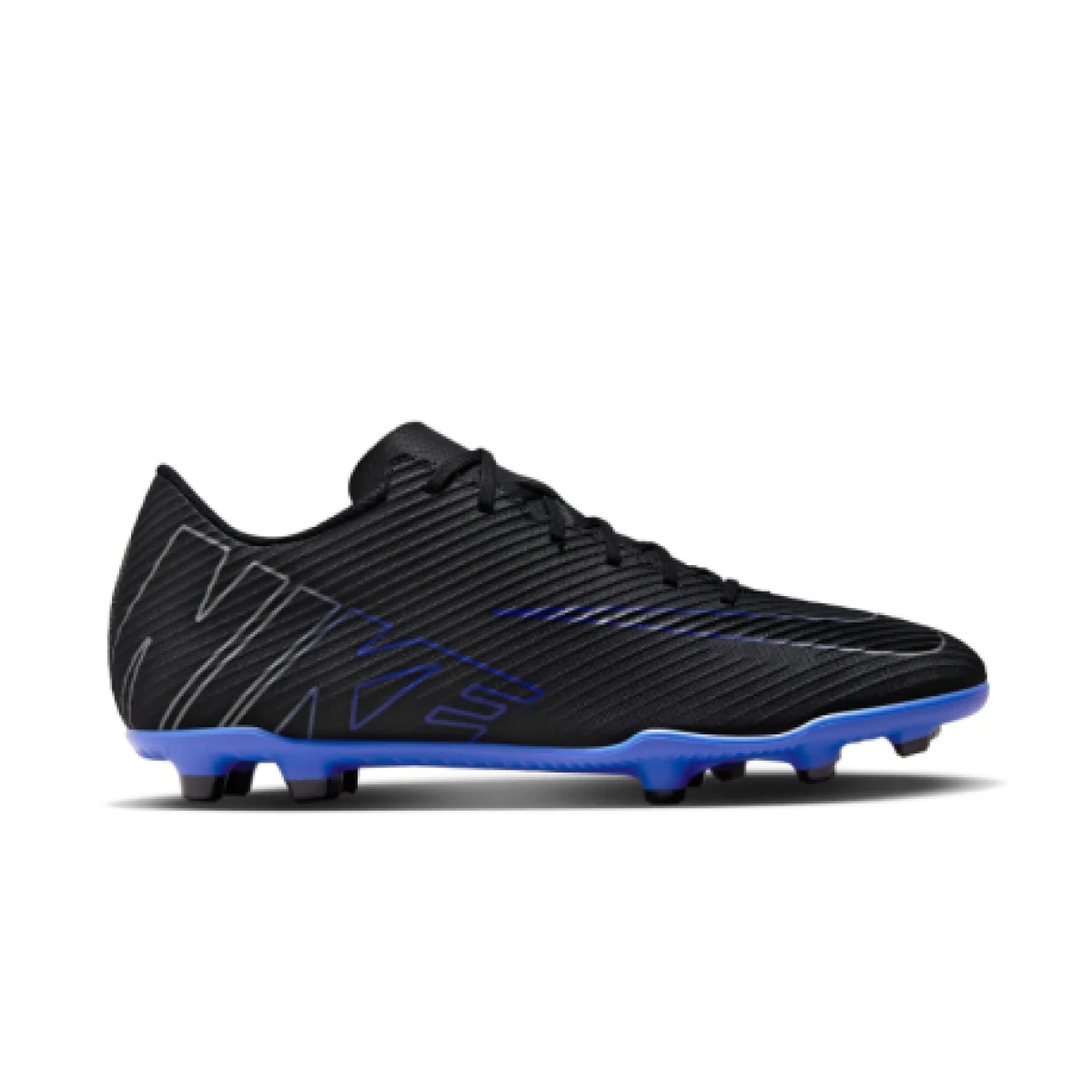 Pánské outdoorové fotbalové kopačky NIKE Mercurial Vapor 15-24 Club M FG black hyper royal chrome · záber 1