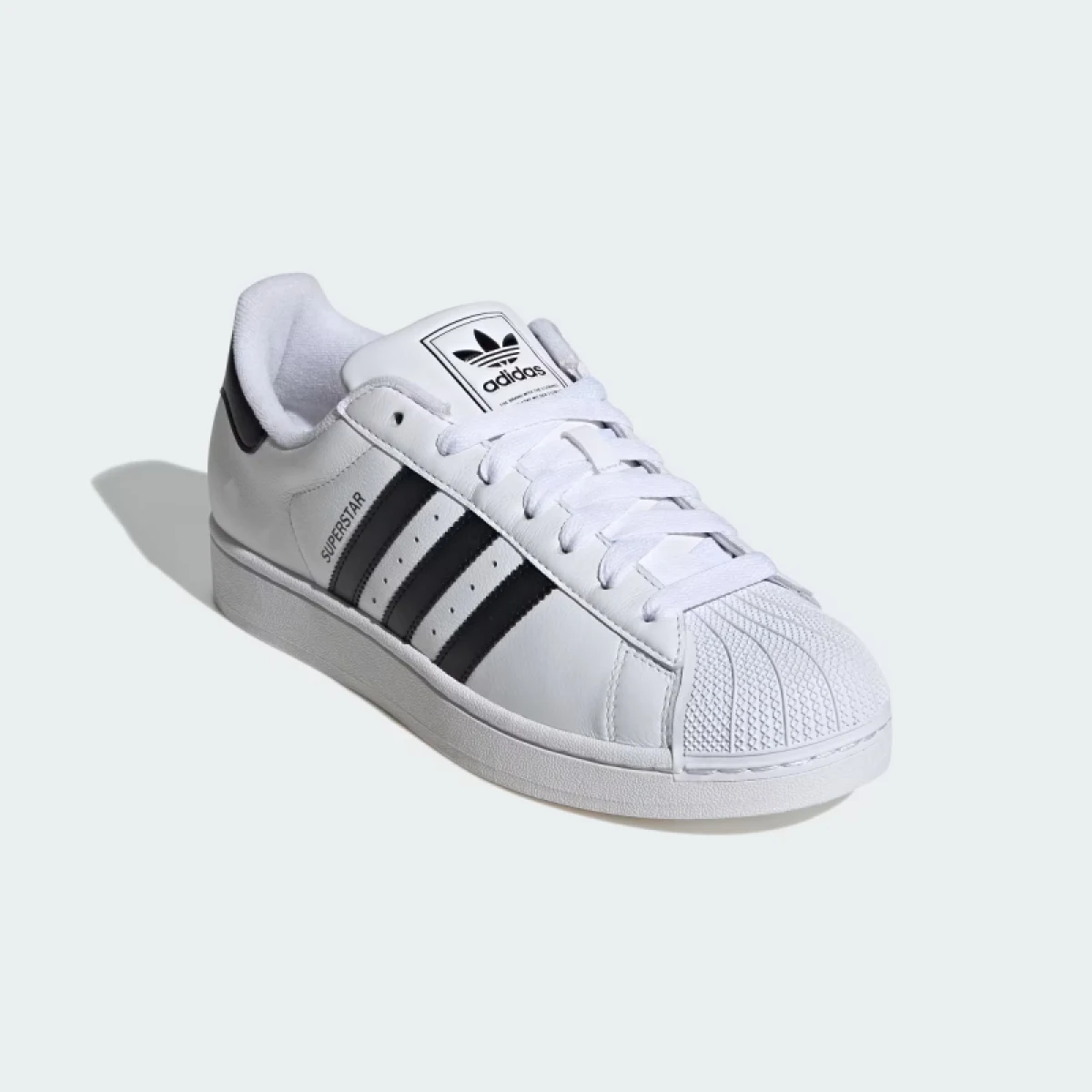 Vychádzková obuv ADIDAS ORIGINALS Superstar II U cloud white core black cloud white · záber 4
