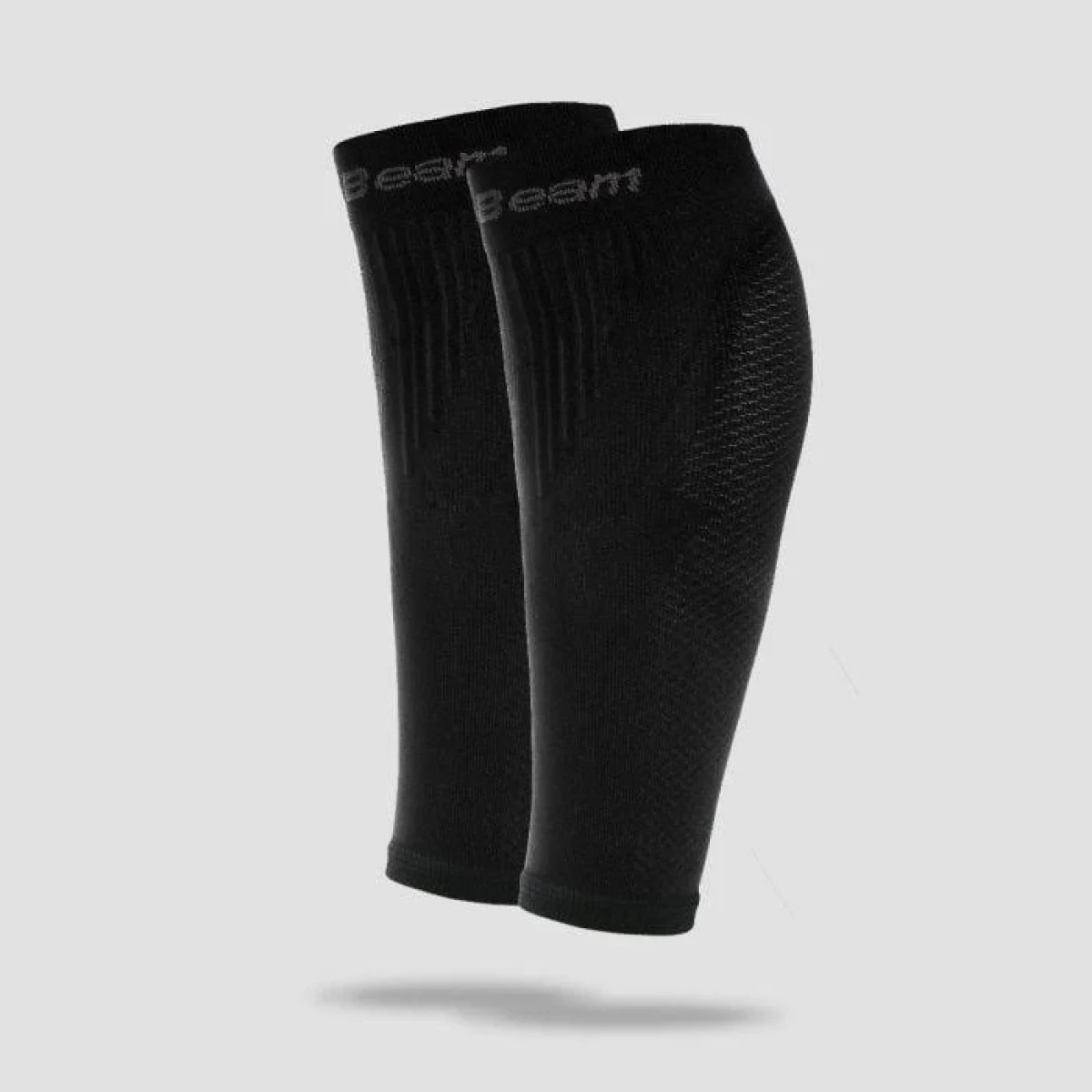 GymBeam Kompresní návleky na lýtka Black - Velikost: S, M | Barva: čierna | Hmotnost: 0,05 kg | Balení: 200 · záber 2