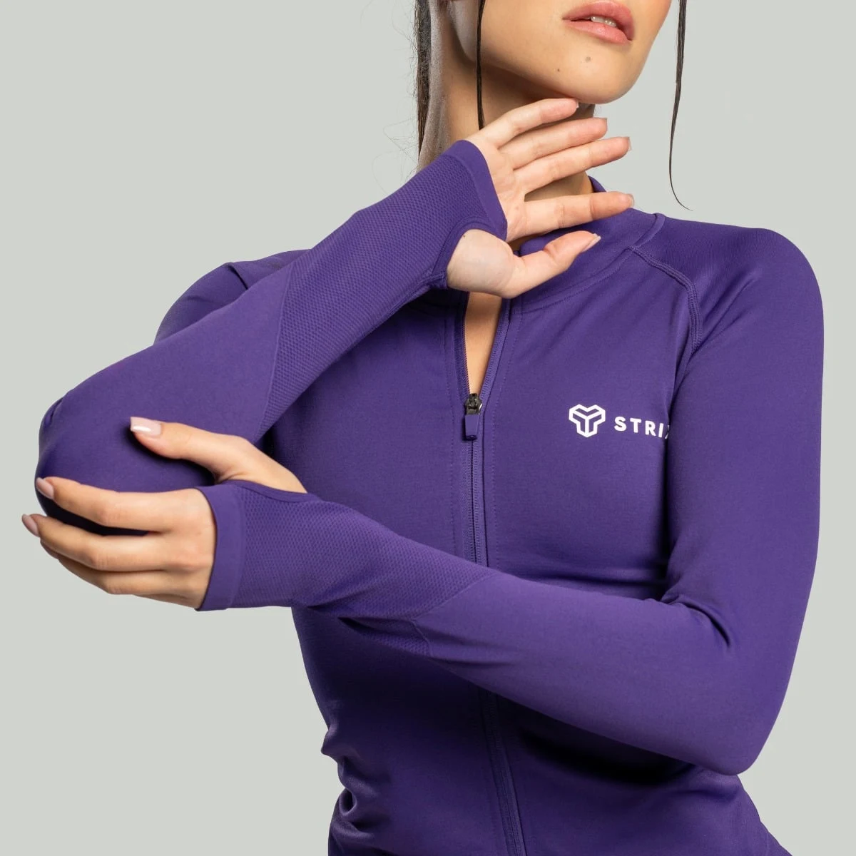 STRIX Dámský sportovní top Seamless Cosmos - Velikost: S | Barva: Fialová | Hmotnost: 0,27296 kg | Balení: 55 · záber 2