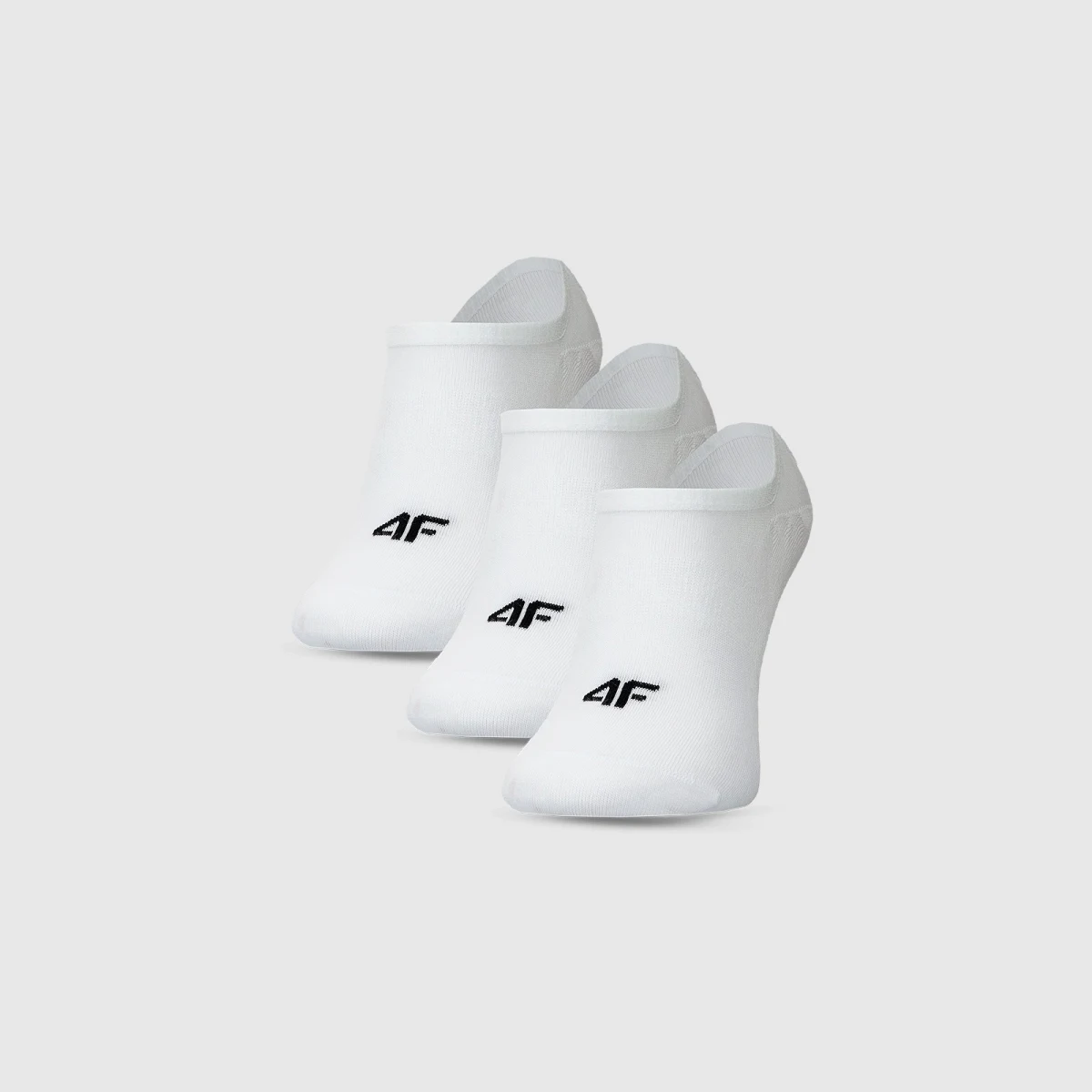 Pánské casual kotníkové ponožky (3-pack) - bílé · záber 1