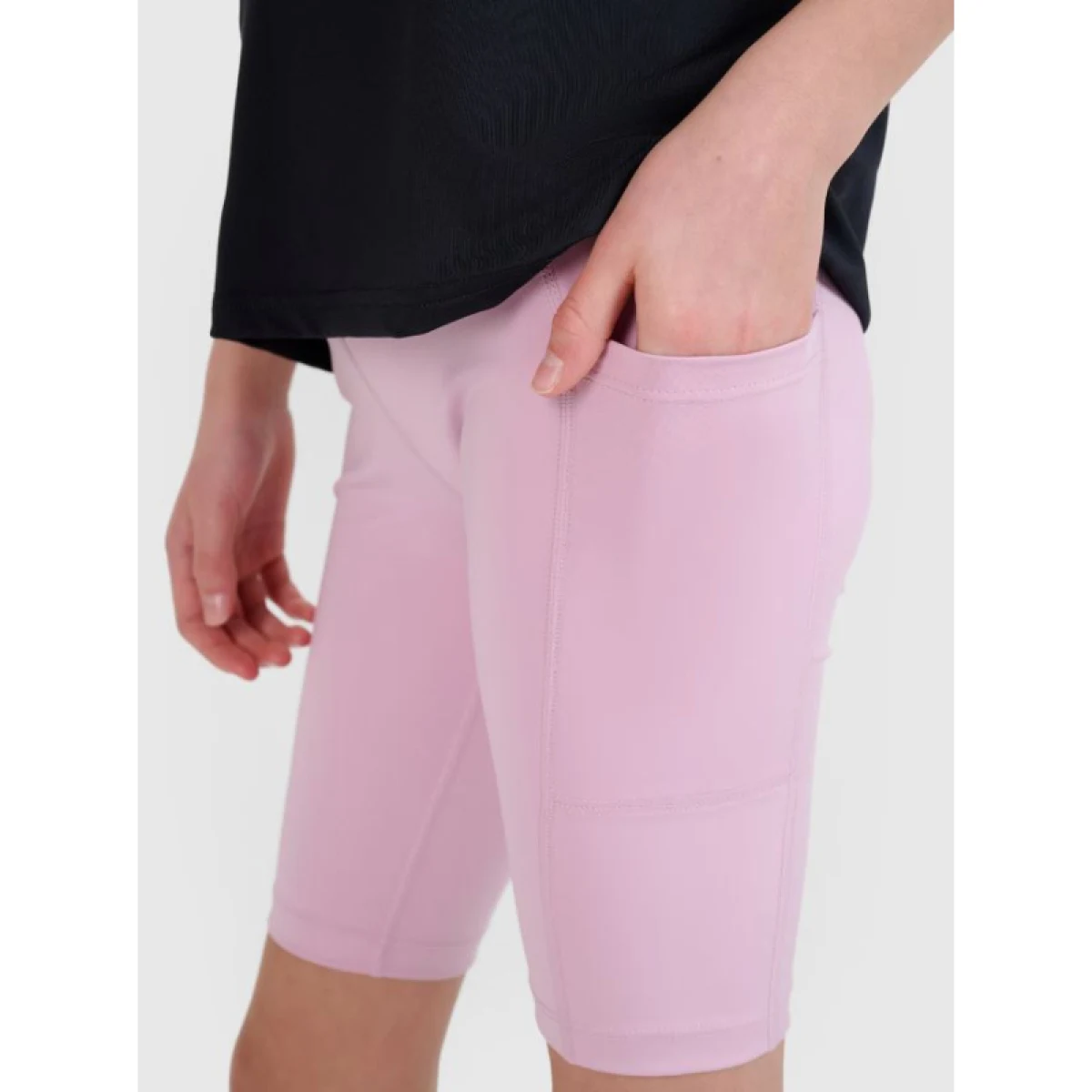 Dívčí tréninkové kraťasy 4F JUNIOR SHORTS FNK F0857-56S-LIGHT PINK · záber 5