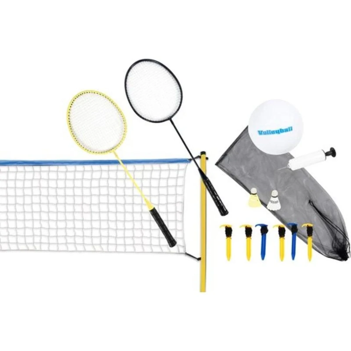 ENERO síť na badminton a volejbal s příslušenstvím · záber 1