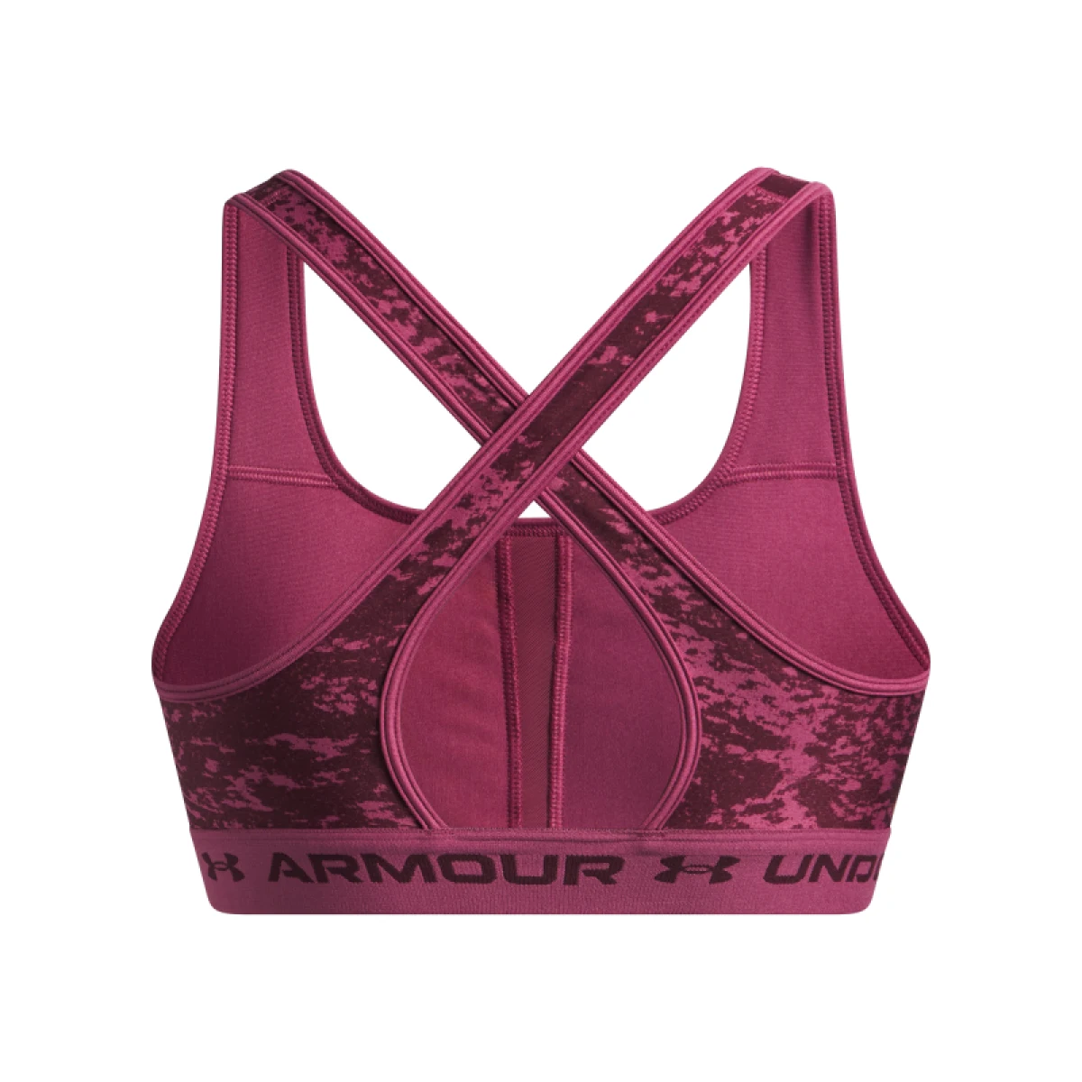 Dámska tréningová športová podprsenka UNDER ARMOUR Crossback Mid Print · záber 4