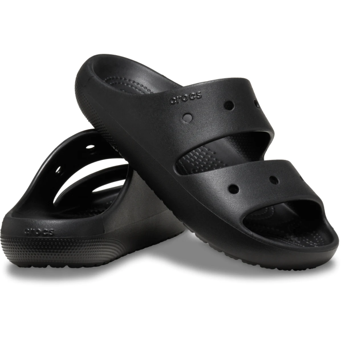 Pantofle (plážová obuv) CROCS Classic Sandal V2 W black · záber 4
