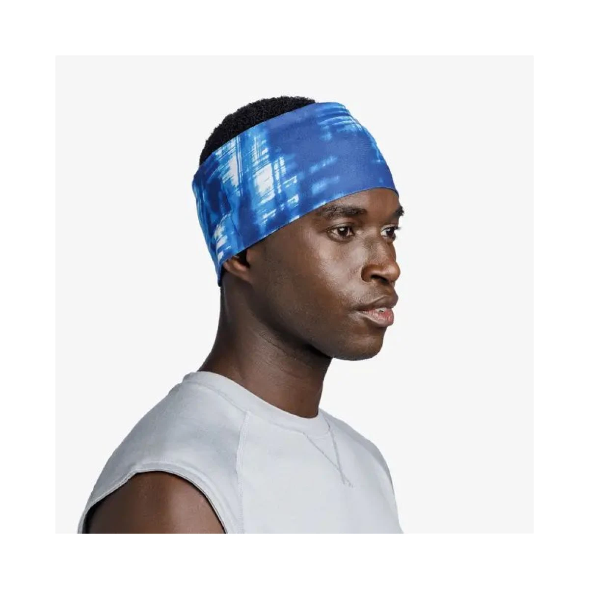 Čelenka BUFF COOLNET UV® WIDE HEADBAND ATTEL BLUE · záber 4