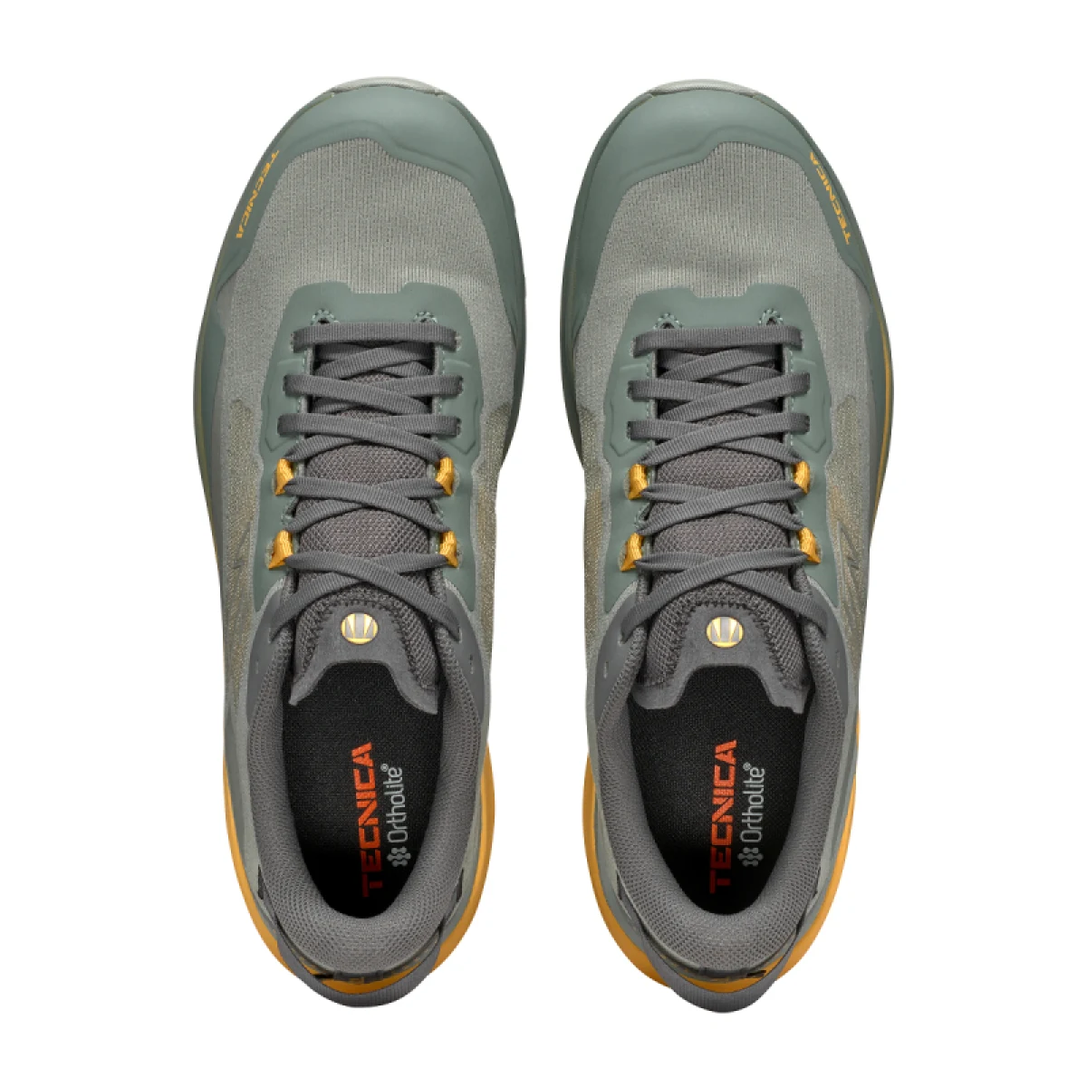 Pánská nízká turistická obuv TECNICA Spark S GTX, dark green light yellow · záber 5