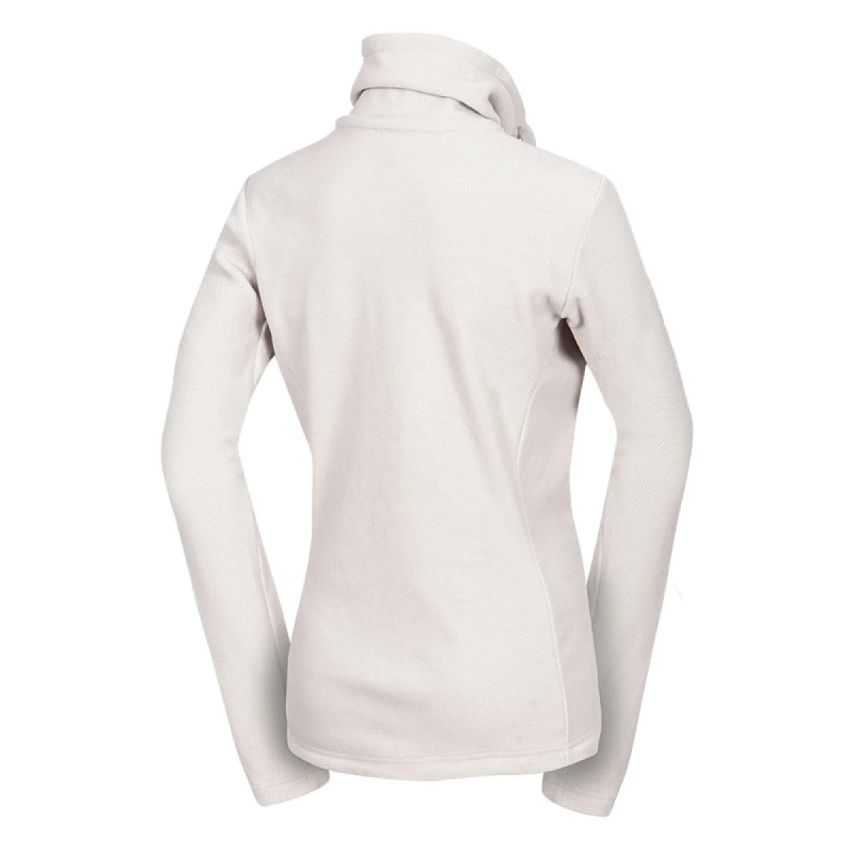 Dámska zateplená turistická mikina so zipsom NORTHFINDER BRIANNE-529creamwhite · záber 4