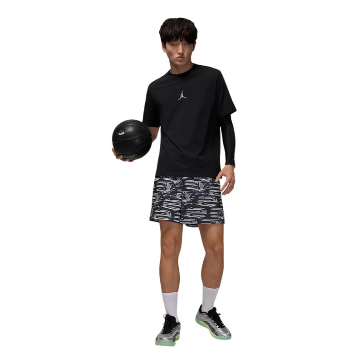 Pánske tréningové tričko s krátkym rukávom NIKE JORDAN M DF SPRT JDN SS CREW · záber 3
