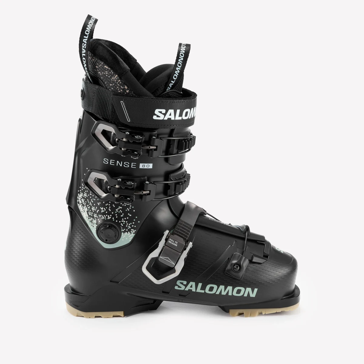 SALOMON Pánske lyžiarky Sense 80 HV čierne 30-30,5 cm · záber 1