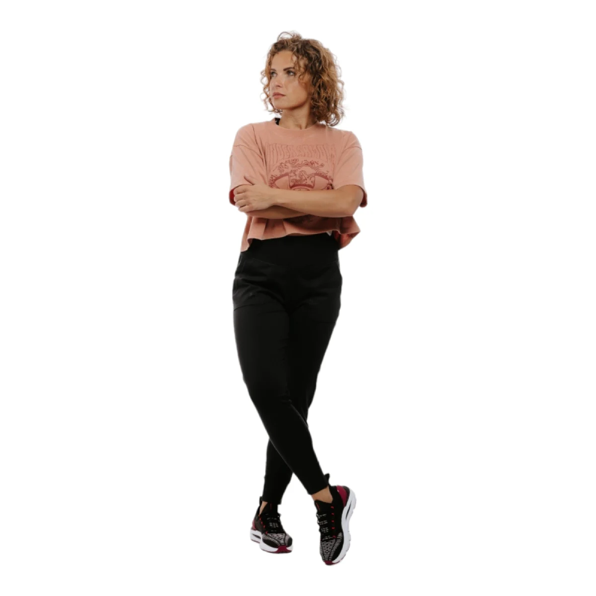Dámské tepláky UNDER ARMOUR Motion Jogger-BLK 001 · záber 5