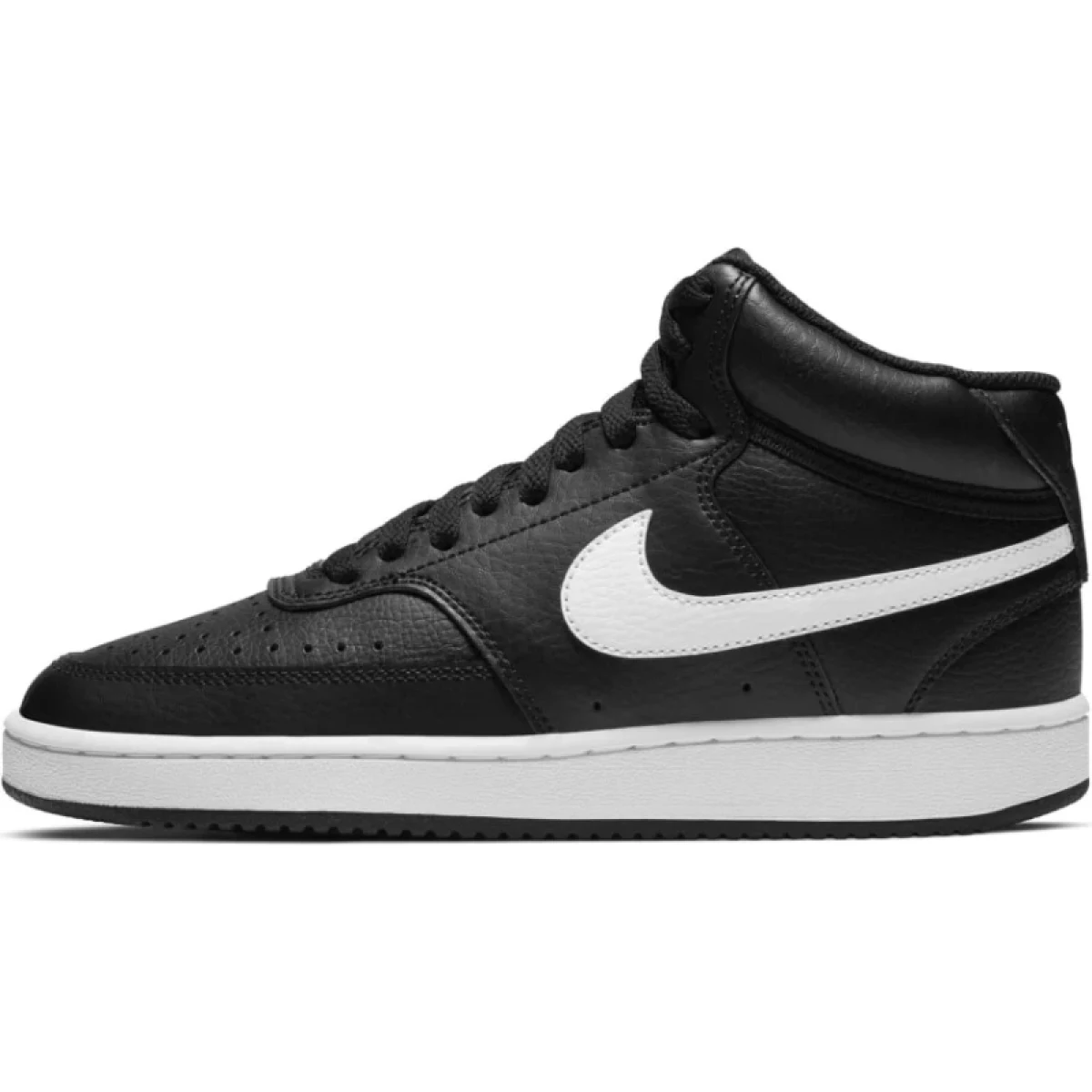 Dámská rekreační obuv NIKE Wmns Court Vision Mid black white · záber 2