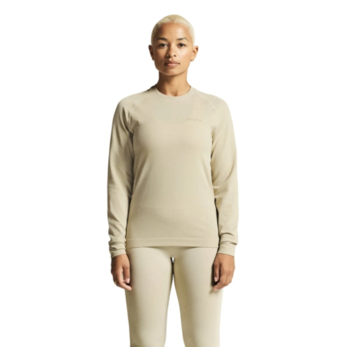Dámske termo tričko s dlhým rukávom CRAFT ACTIVE COMFORT LS 2 W-B214000-Beige · záber 1