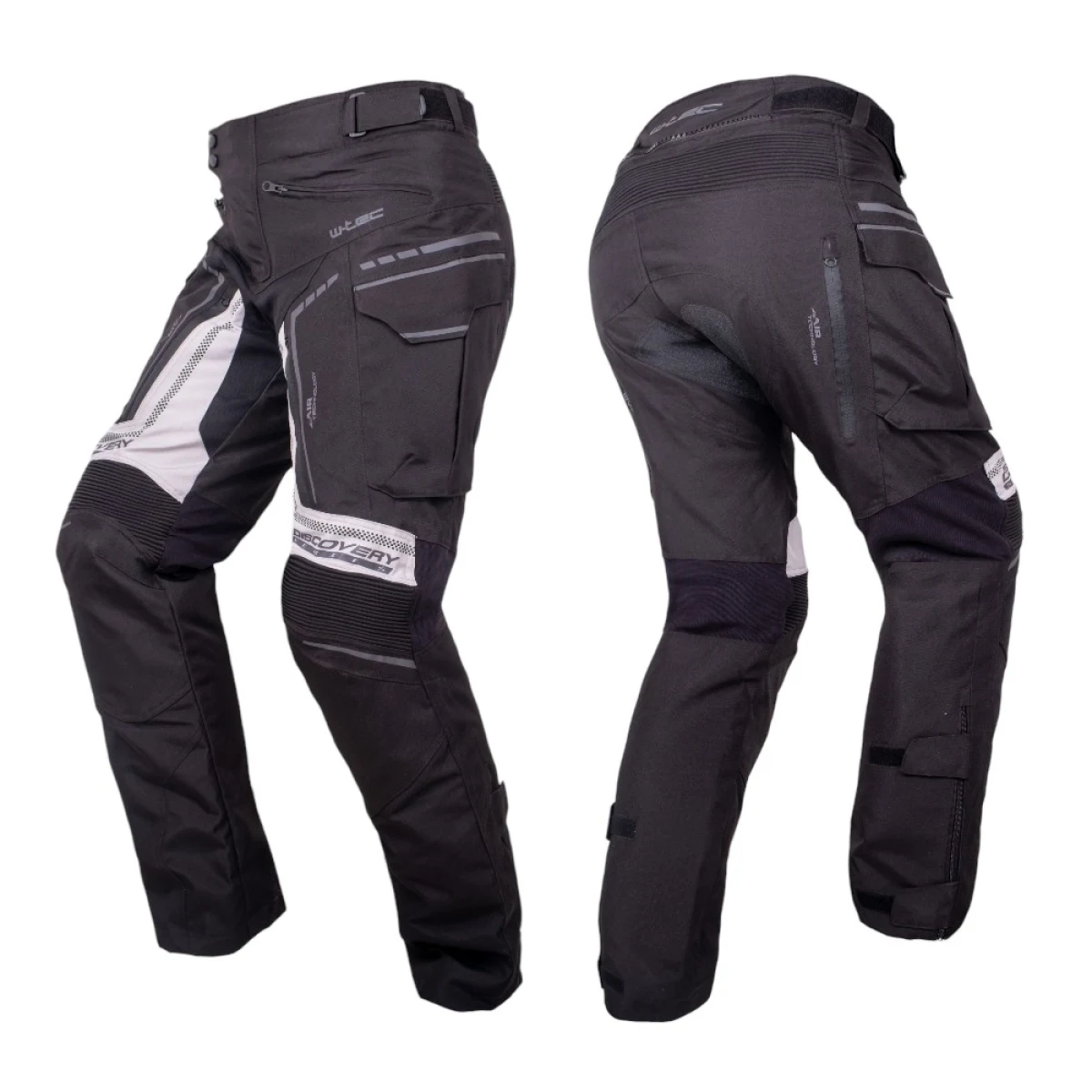 Moto nohavice W-TEC Perguso Farba čierna, · záber 1
