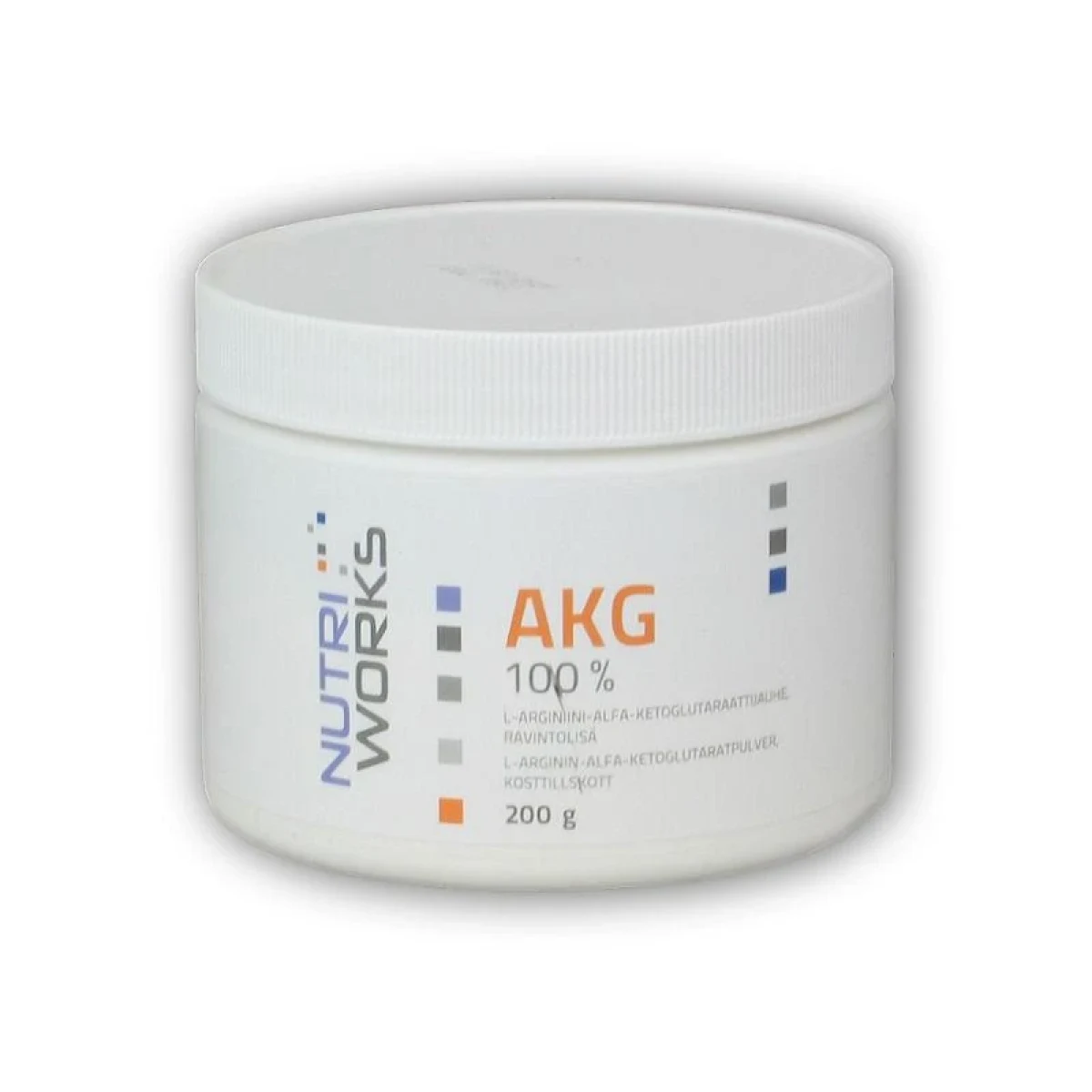 Nutri Works AKG 100% 200g (L-arginin-alfa-ketoglutarát) · záber 1
