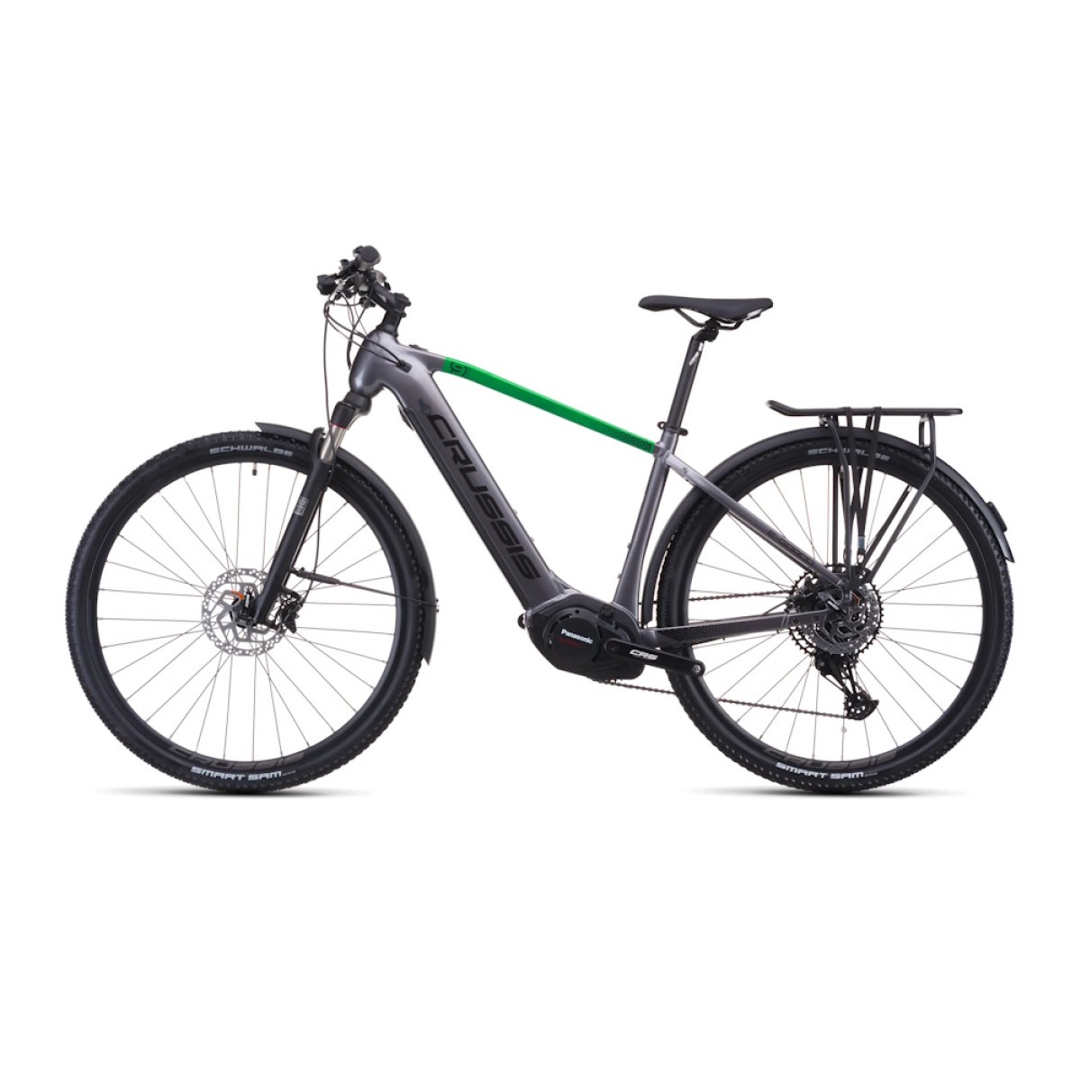 Crussis e-Gordo 9.11 715Wh 28" - model 2026 20" (175-190 cm) · záber 2