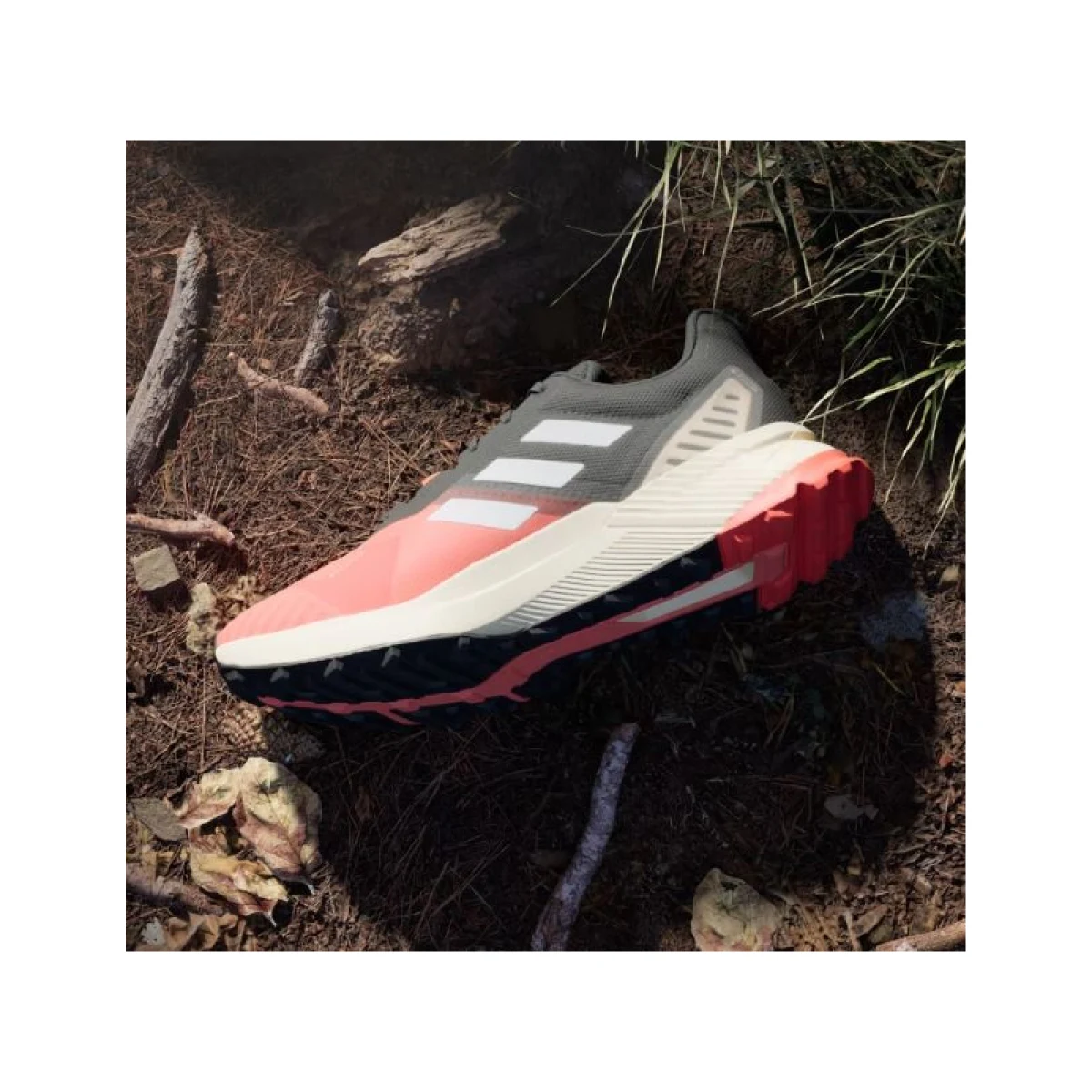 Pánská běžecká trailová obuv ADIDAS Terrex Soulstride impact orange cloud white core black · záber 3