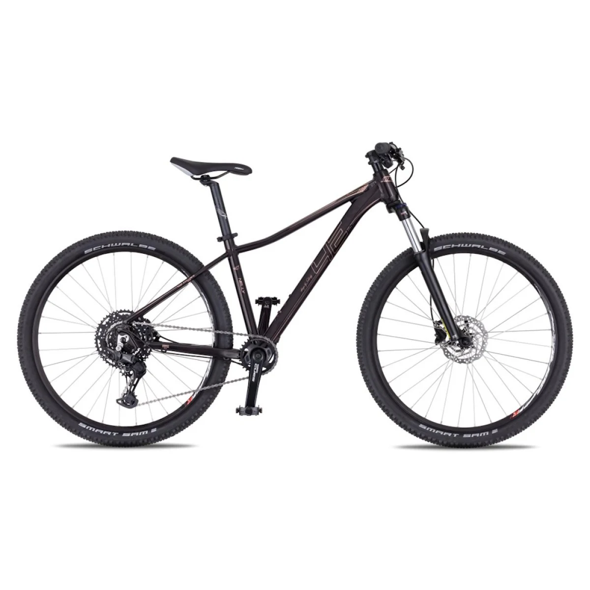 4EVER Nelly Sport 27,5" - model 2026 dark wine/rose - M (18", 165-175 cm) - Veľkosť: 165-175, M, 27,5 | Farba: bordová · záber 1