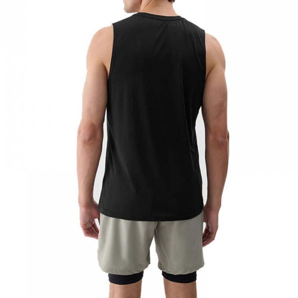 Pánske tréningové tielko 4F SLEEVELESS FNK M0911-20S-DEEP BLACK · záber 3