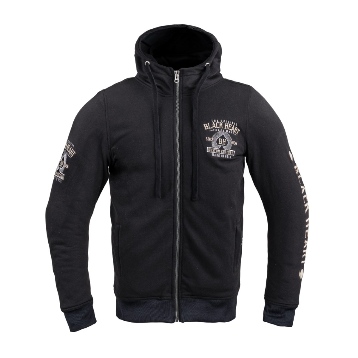 W-TEC Black Heart Kustom Kulture Hoodie čierna - L · záber 1