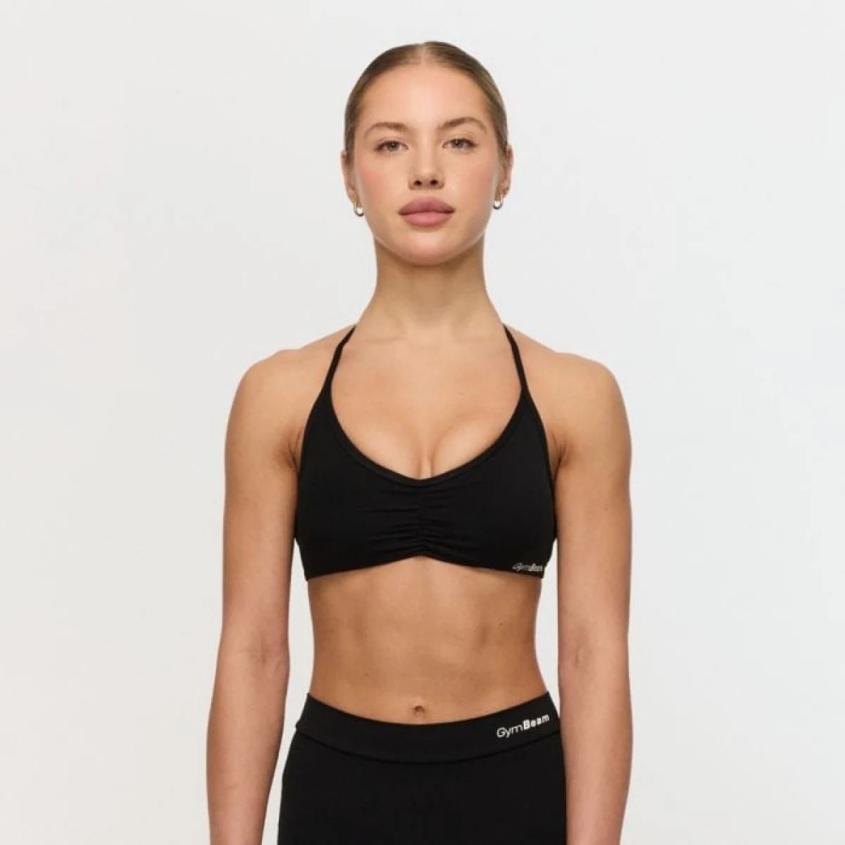 Спортен сутиен Fierce Black - GymBeam - Размер: XS | Тегло: 0,052 g | Опаковка: 150 · záber 1