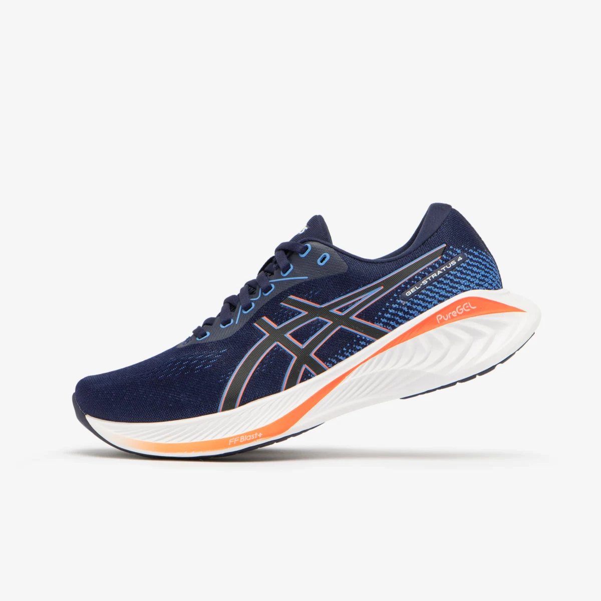 ASICS ASICS Gel Stratus Knit 4 pánska bežecká obuv modrá 41,5 · záber 1