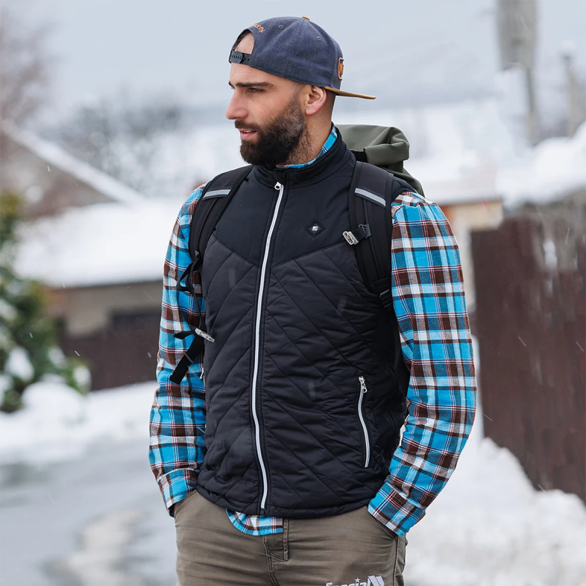 inSPORTline Electronics WARMhim čierna - 3XL · záber 2