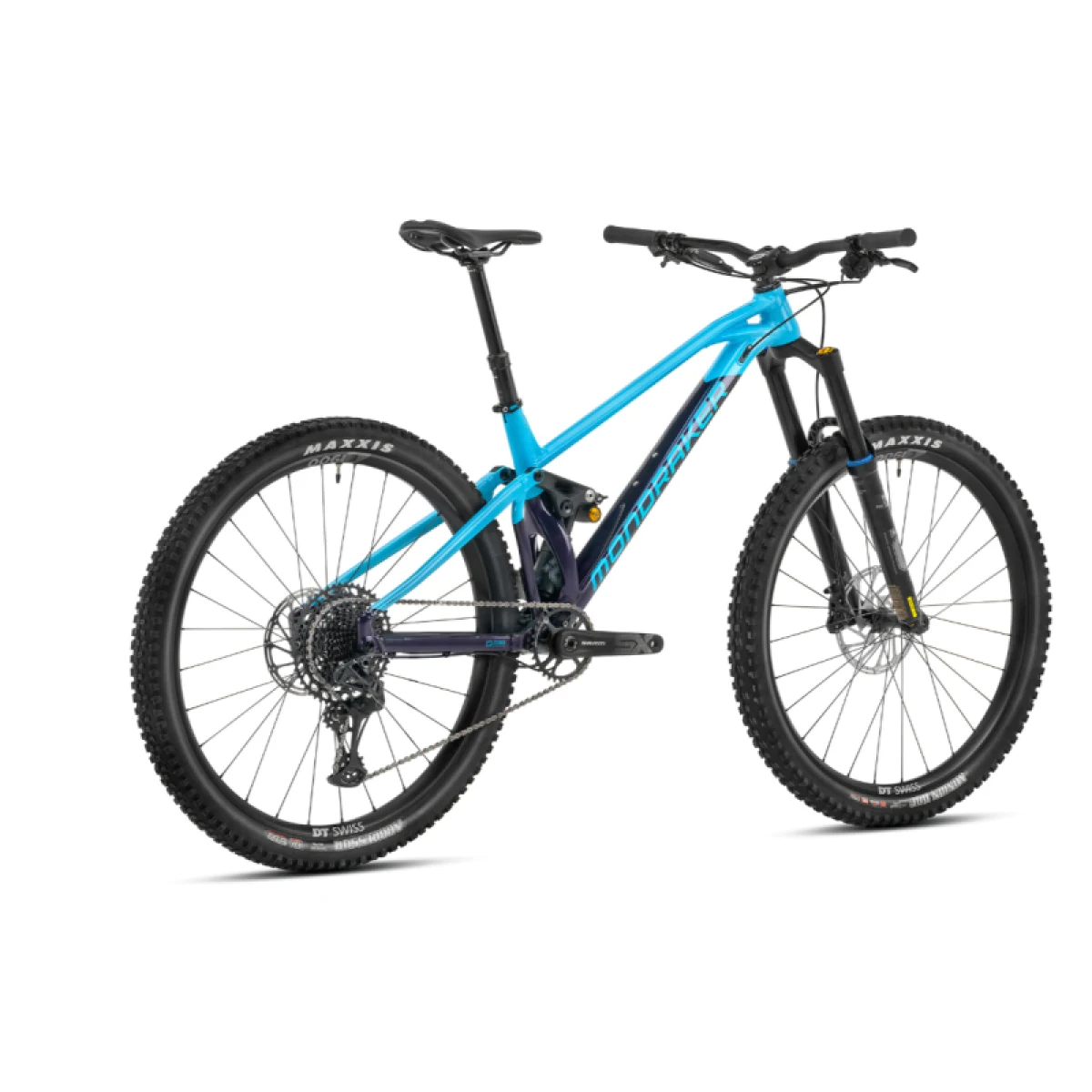 Horský bicykel MONDRAKER Foxy R, deep purple light blue · záber 3