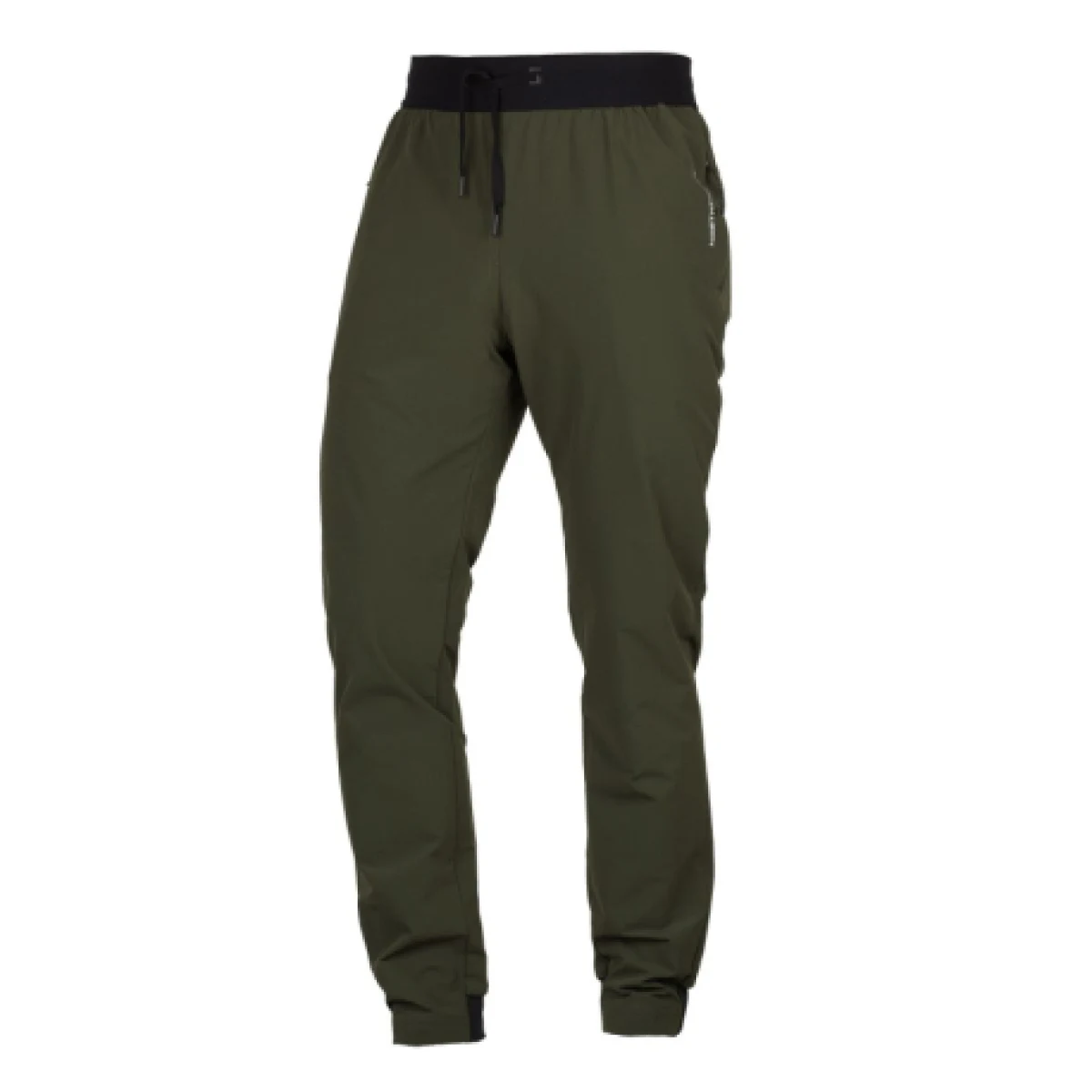 Dámske turistické zateplené nohavice NORTHFINDER JANAE-550blackdarkgreen · záber 1