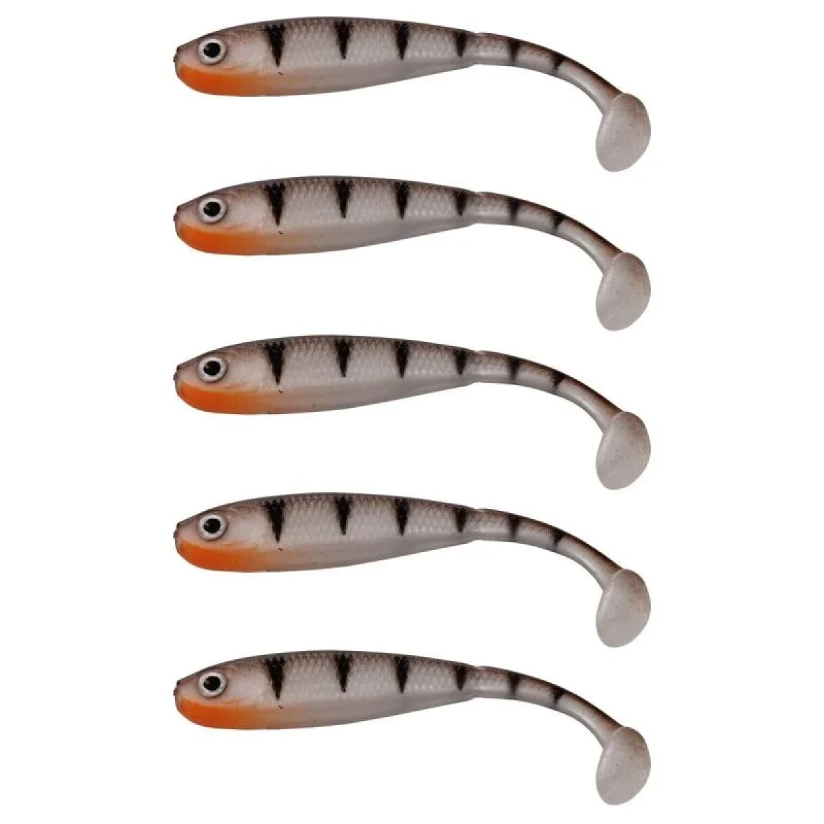 Merco Silicone Bait 02 gumové nástrahy 5 ks · záber 1