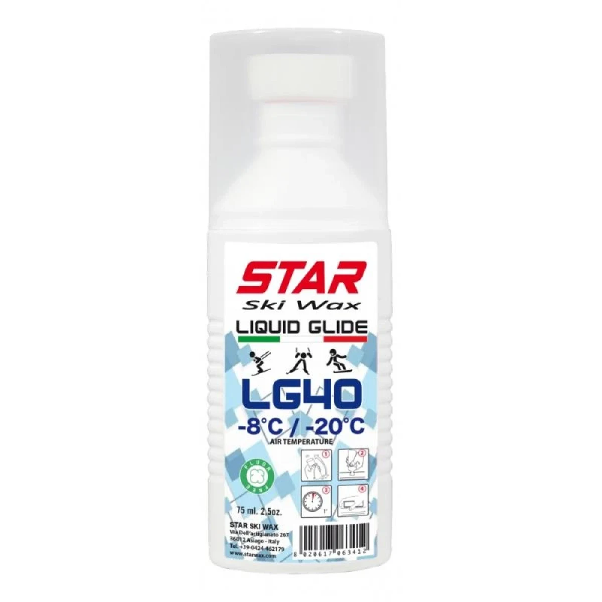 Star Ski Wax LG40 Liquid Glide 75ml · záber 1