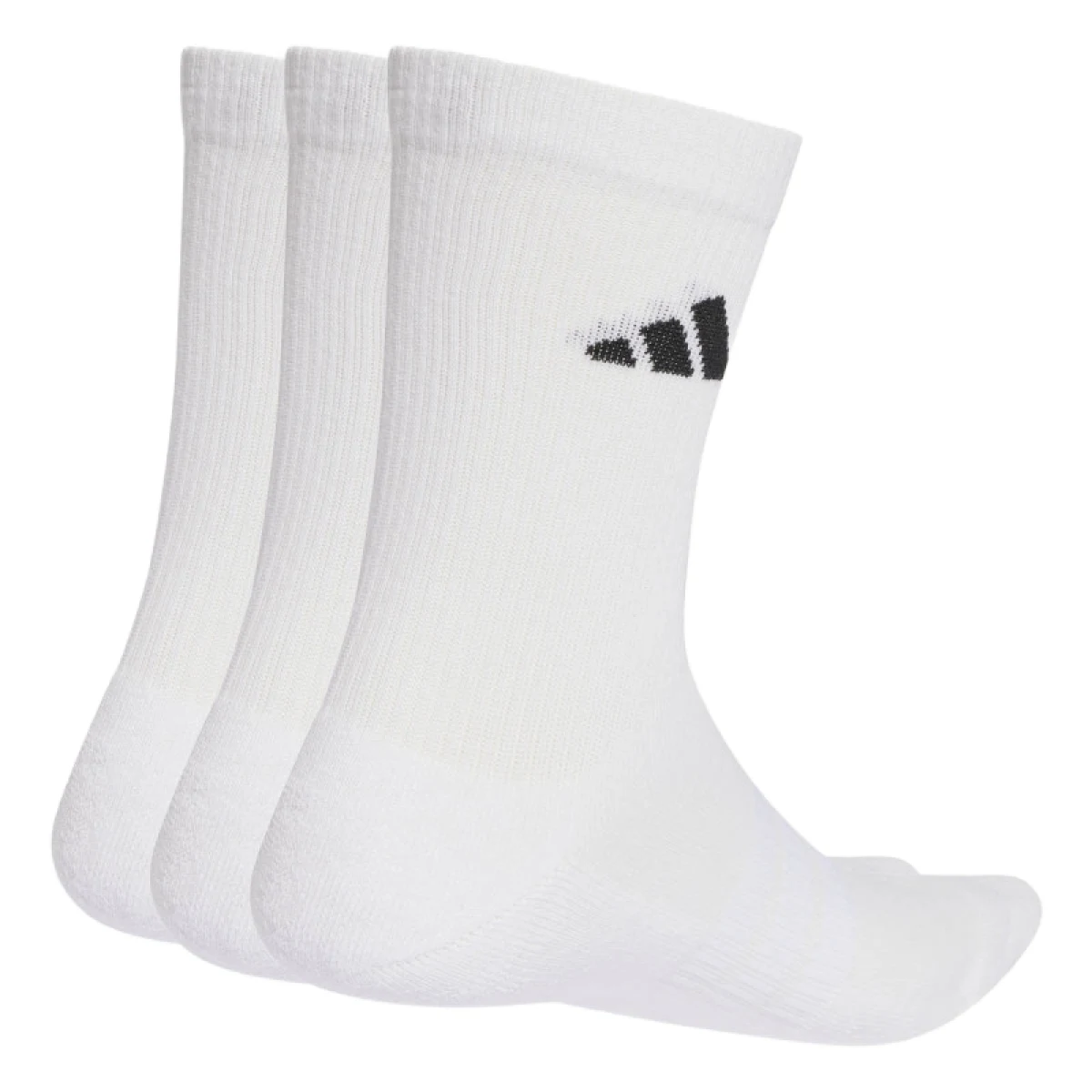 Ponožky ADIDAS 3PACK-C ESS CRW 3P WHITE WHITE BLACK · záber 2