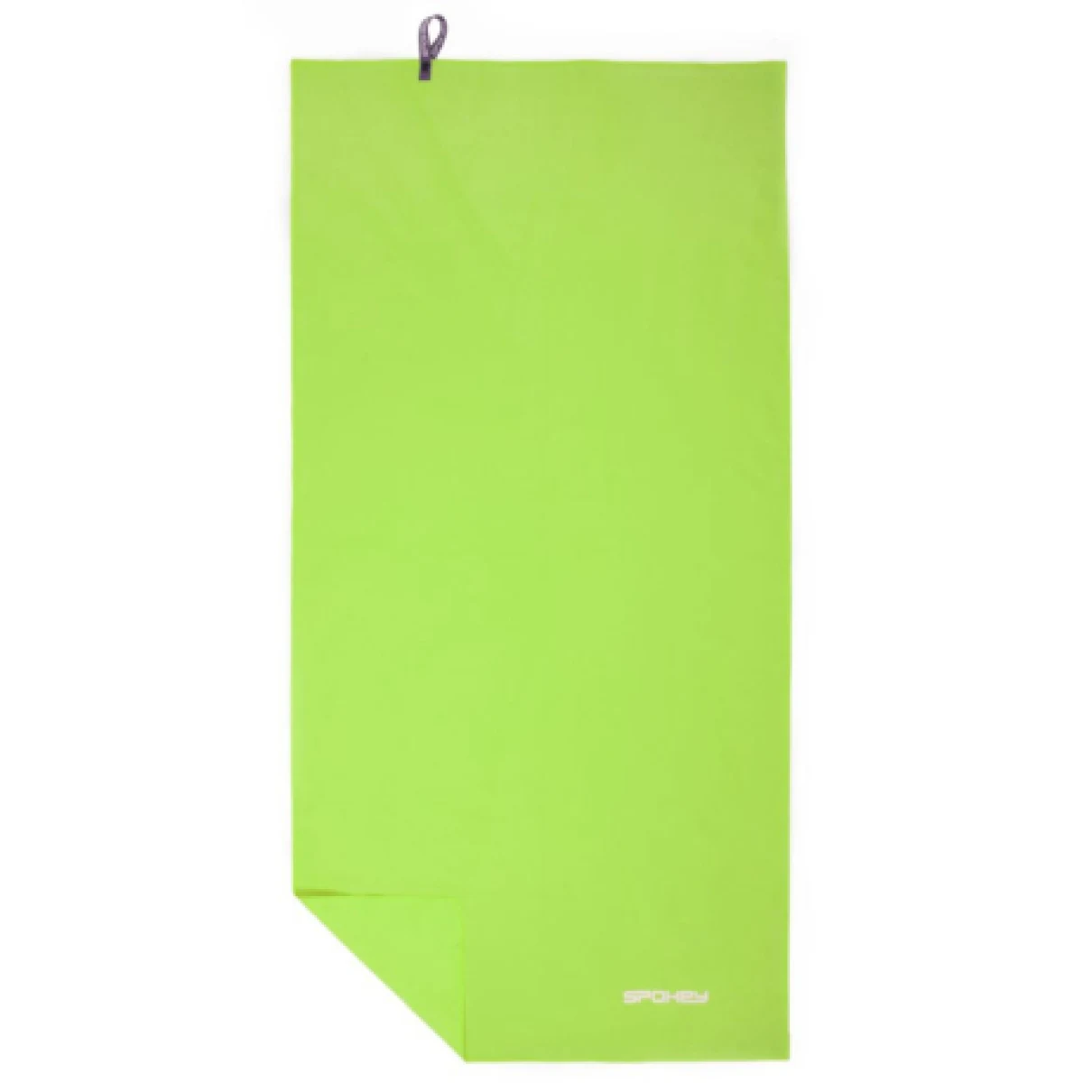 Uterák SPOKEY SIROCCO XL Quick-drying towel s odnímatelnou sponou, green, 80 x 150 cm · záber 1
