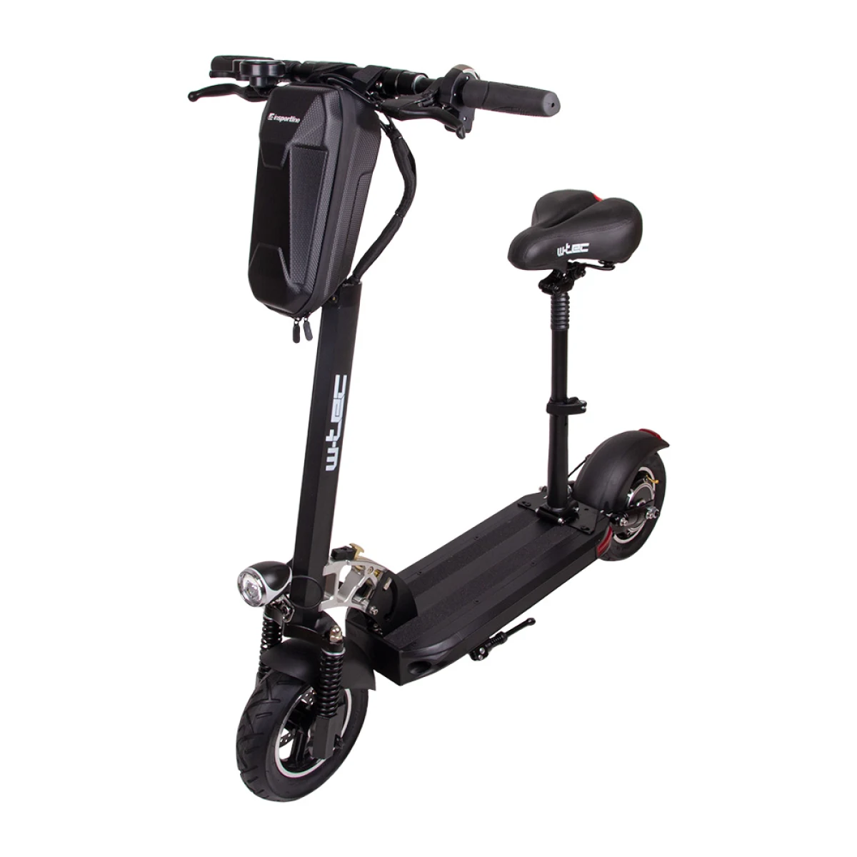 W-TEC Tenmark III se sedátkem a brašnou biela · záber 4