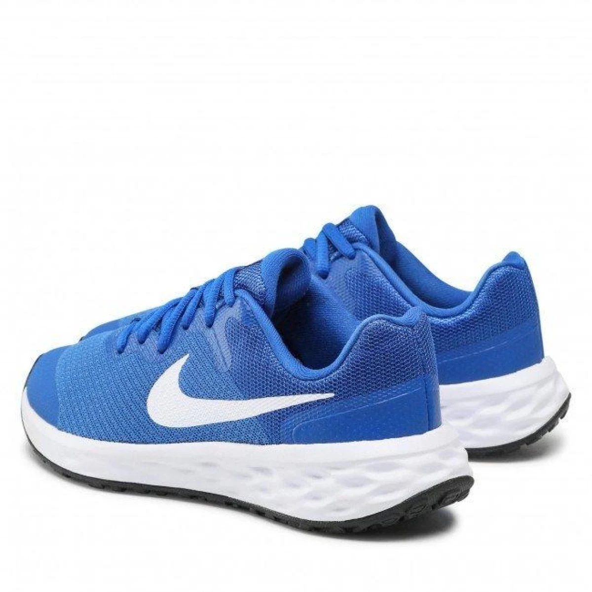 Nike Revolution 6 Road Older Kids - Veľkosť: 36 | Farba: modrá | Pohlavie: Detske · záber 2