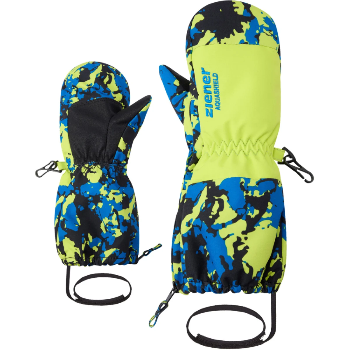 Detské lyžiarske rukavice ZIENER Levi-Z AS-115007-487-Blue · záber 1