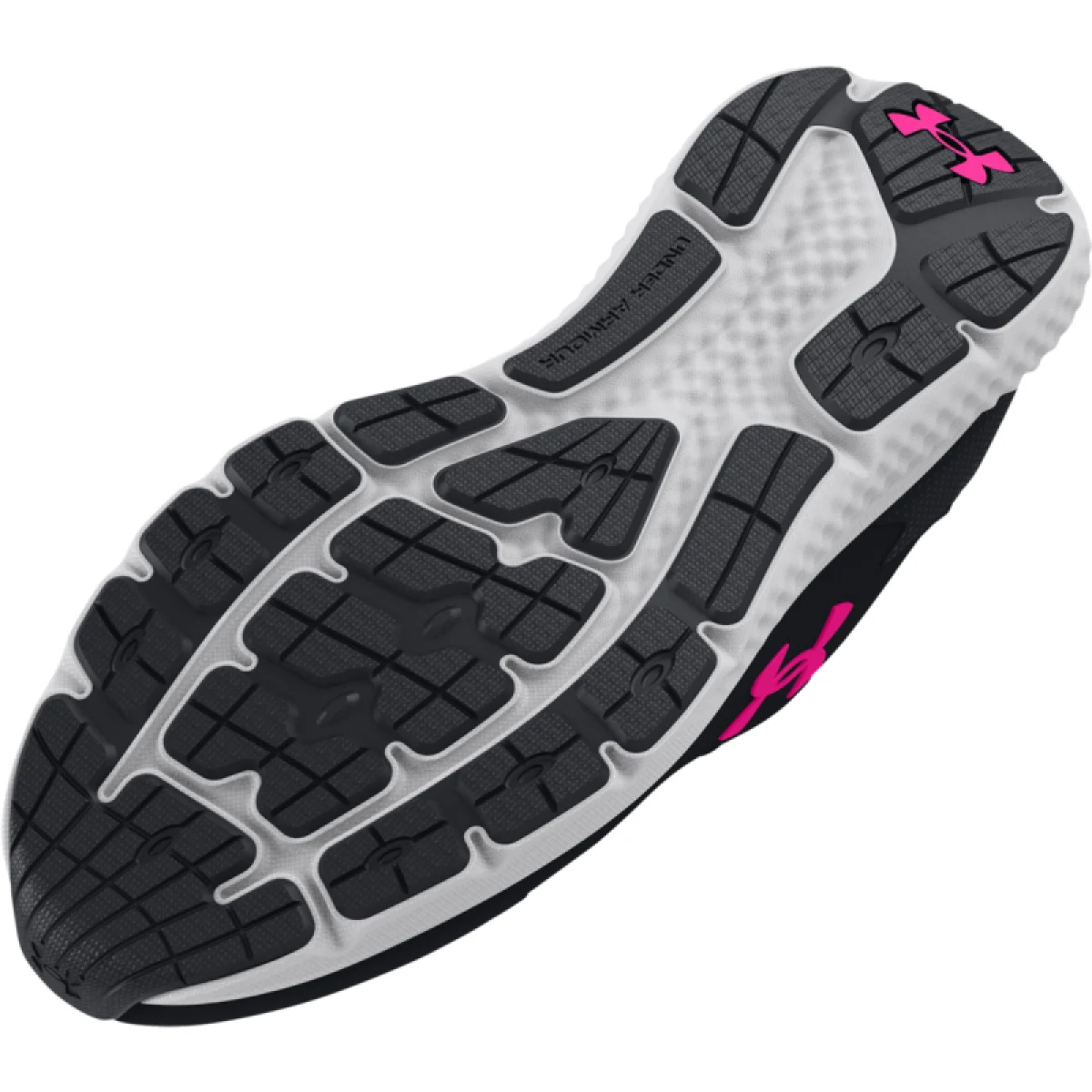 Dámská běžecká obuv UNDER ARMOUR UA W Charged Rogue 3 Storm black jet gray rebel pink · záber 5