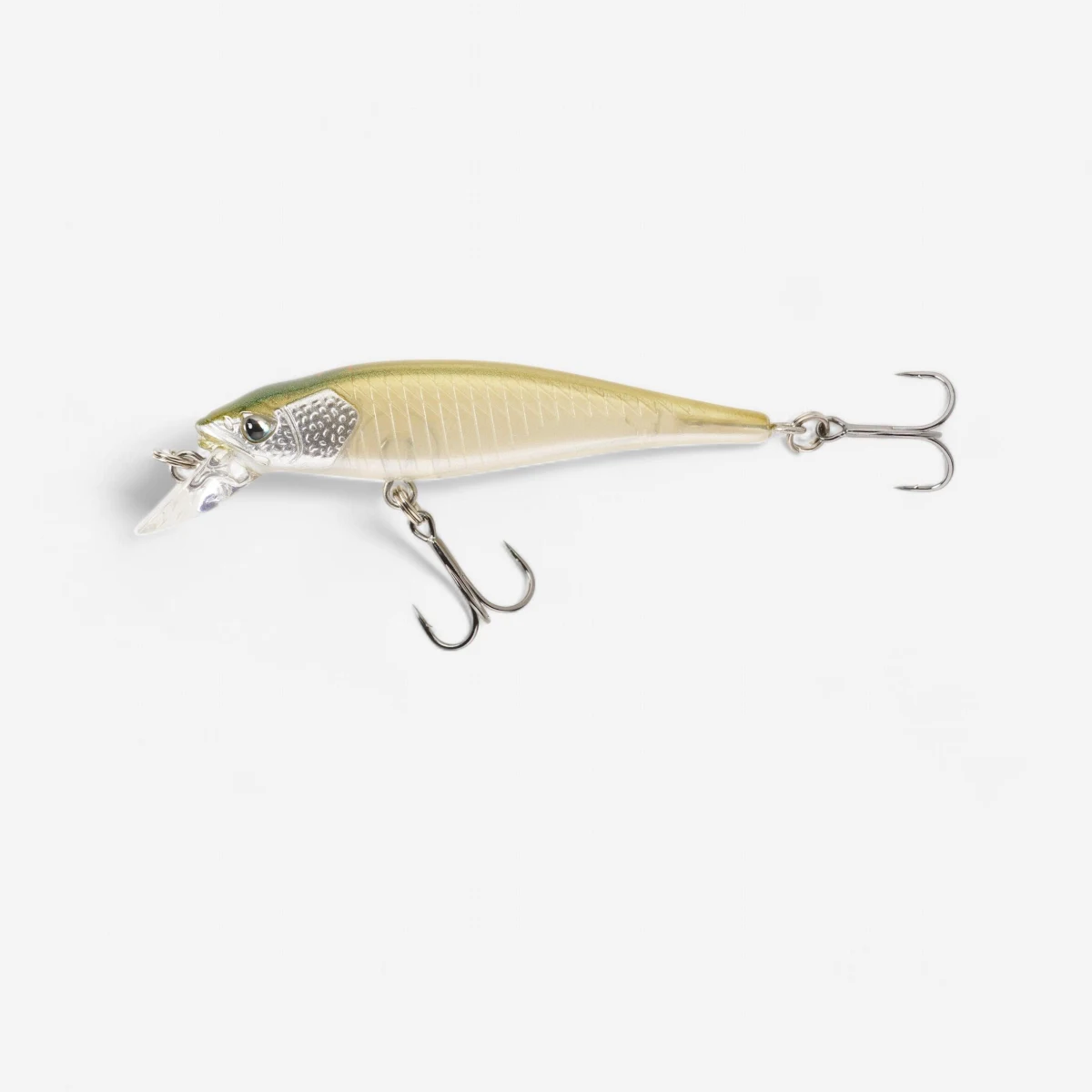 CAPERLAN Wobler Jerkbait Minnow WXM MNW 50 SP hnedý chrbát bez · záber 1