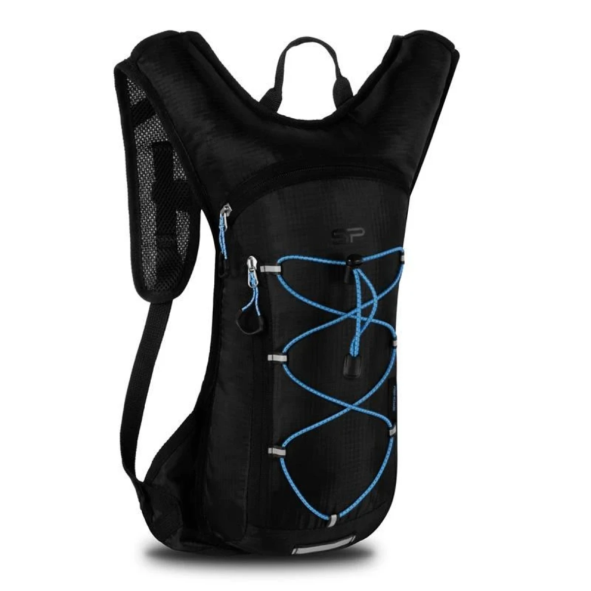 Spokey FUJI Cyklistický a běžecký batoh, 5 l, černo-modrý · záber 1