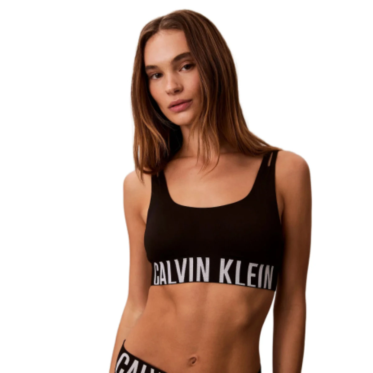 Dámska podprsenka CALVIN KLEIN Bralette Intense Power Microfibre black · záber 1