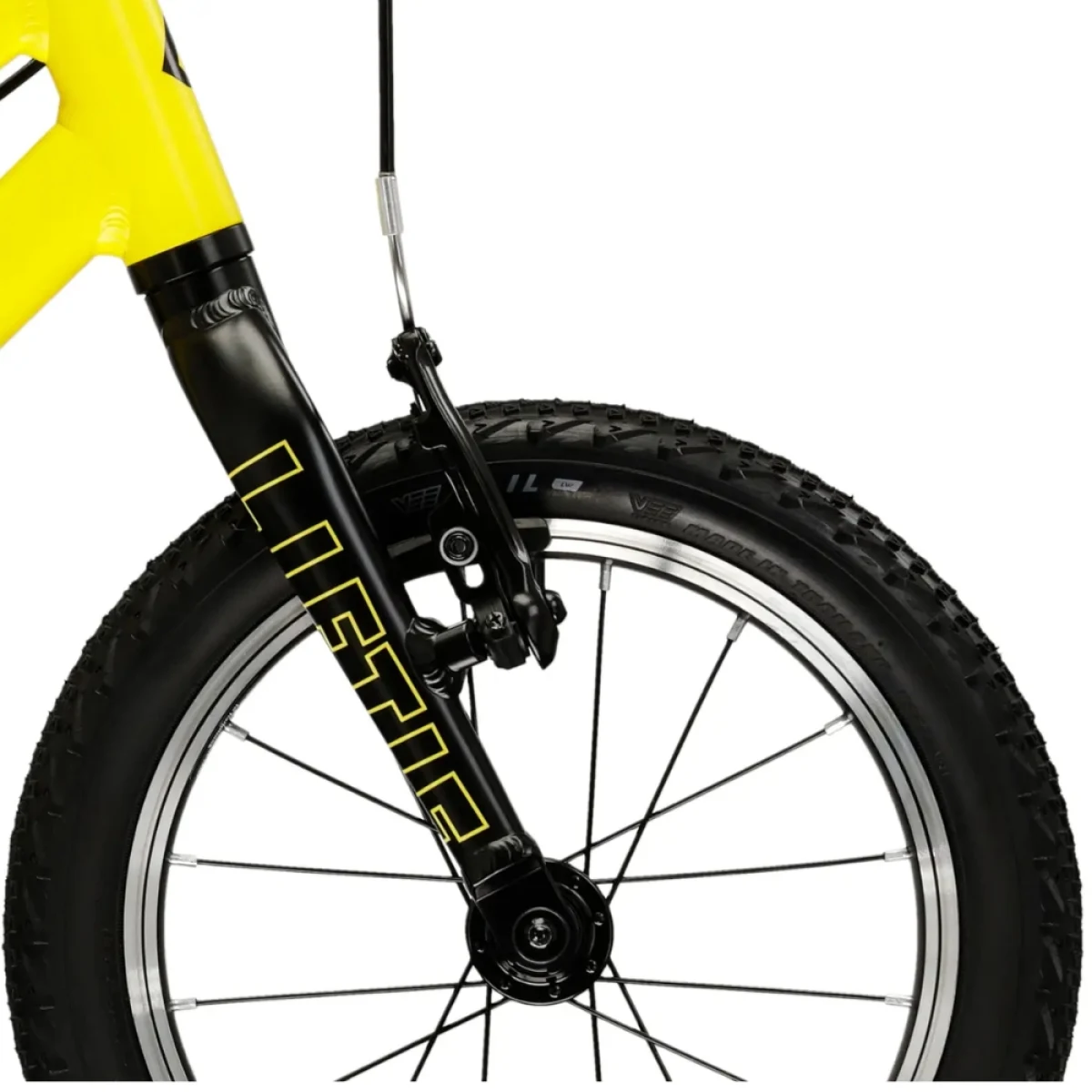 Kross Liftie 14" - model 2025 žltá / čierna / matný - 7" (95-110 cm) · záber 5