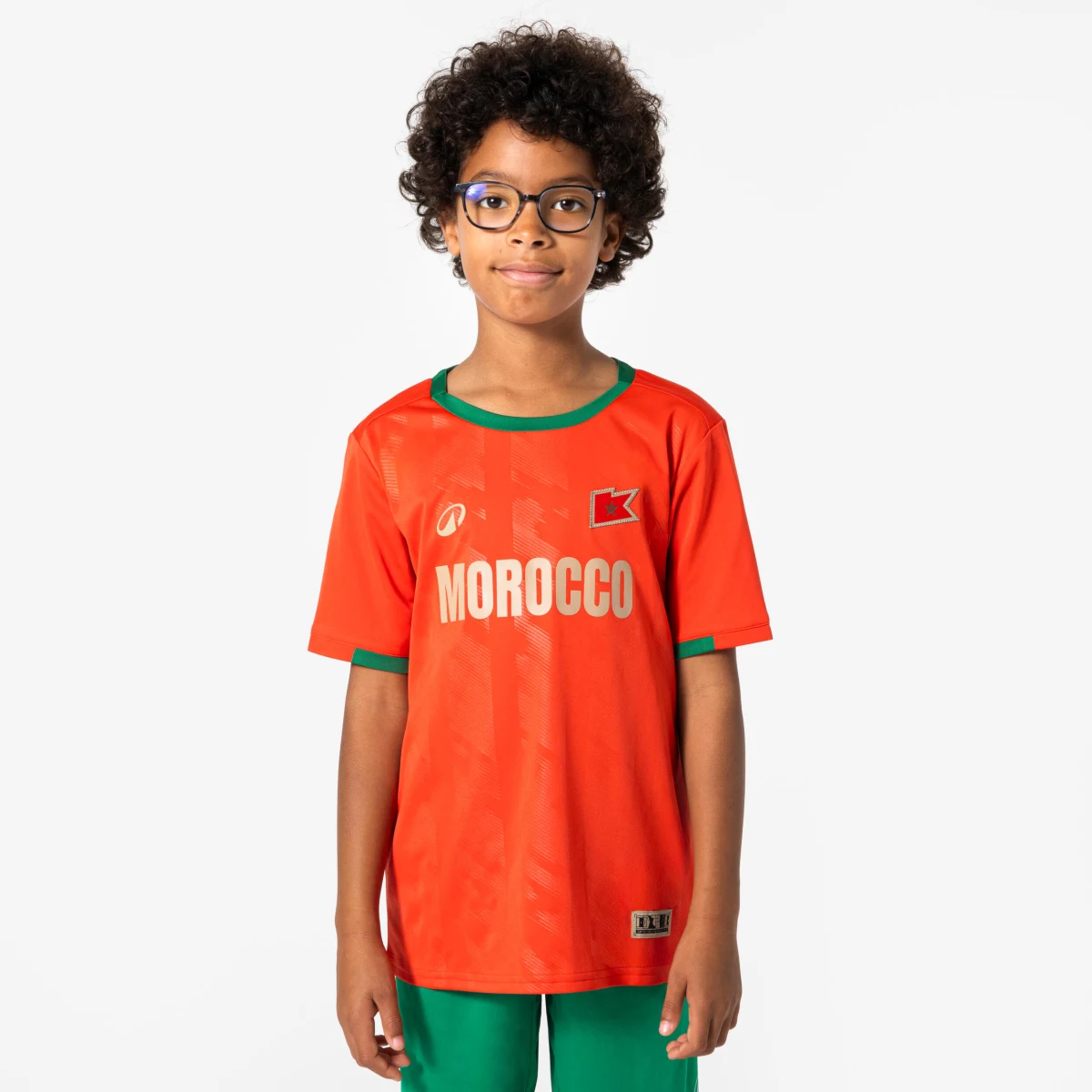 KIPSTA Detský fanúšikovský dres Maroko 5-6 r (113-122 cm) · záber 1